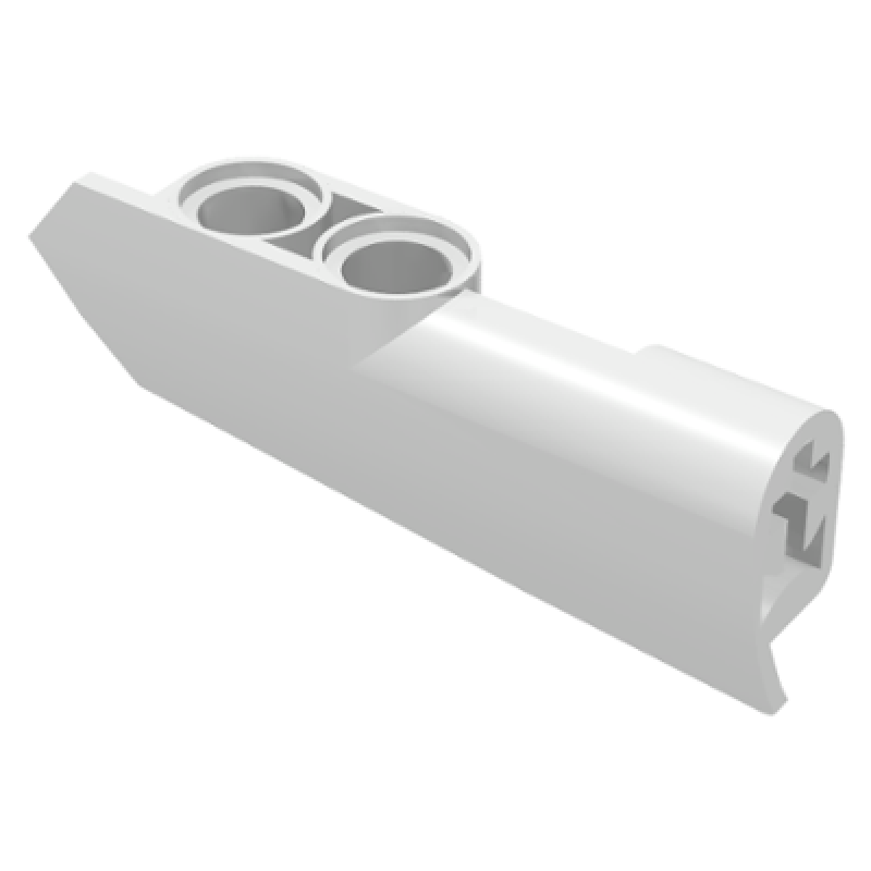 Technic Paneel Vorm #22 Heel Small Glad Kant A White